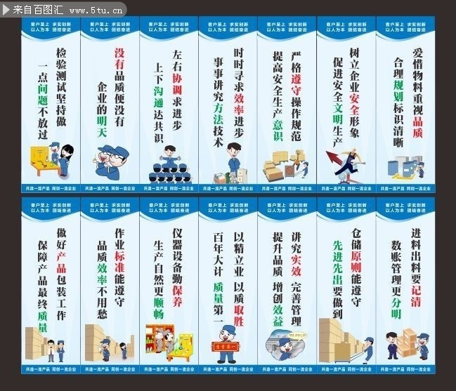 企業(yè)工廠安全標(biāo)語掛圖設(shè)計指南 用視覺強化安全文化，提升企業(yè)形象